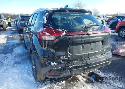 2021 Nissan Kicks Sv Xtronic Cvt from USA, damaged, VIN 3N1CP5CVXML472859